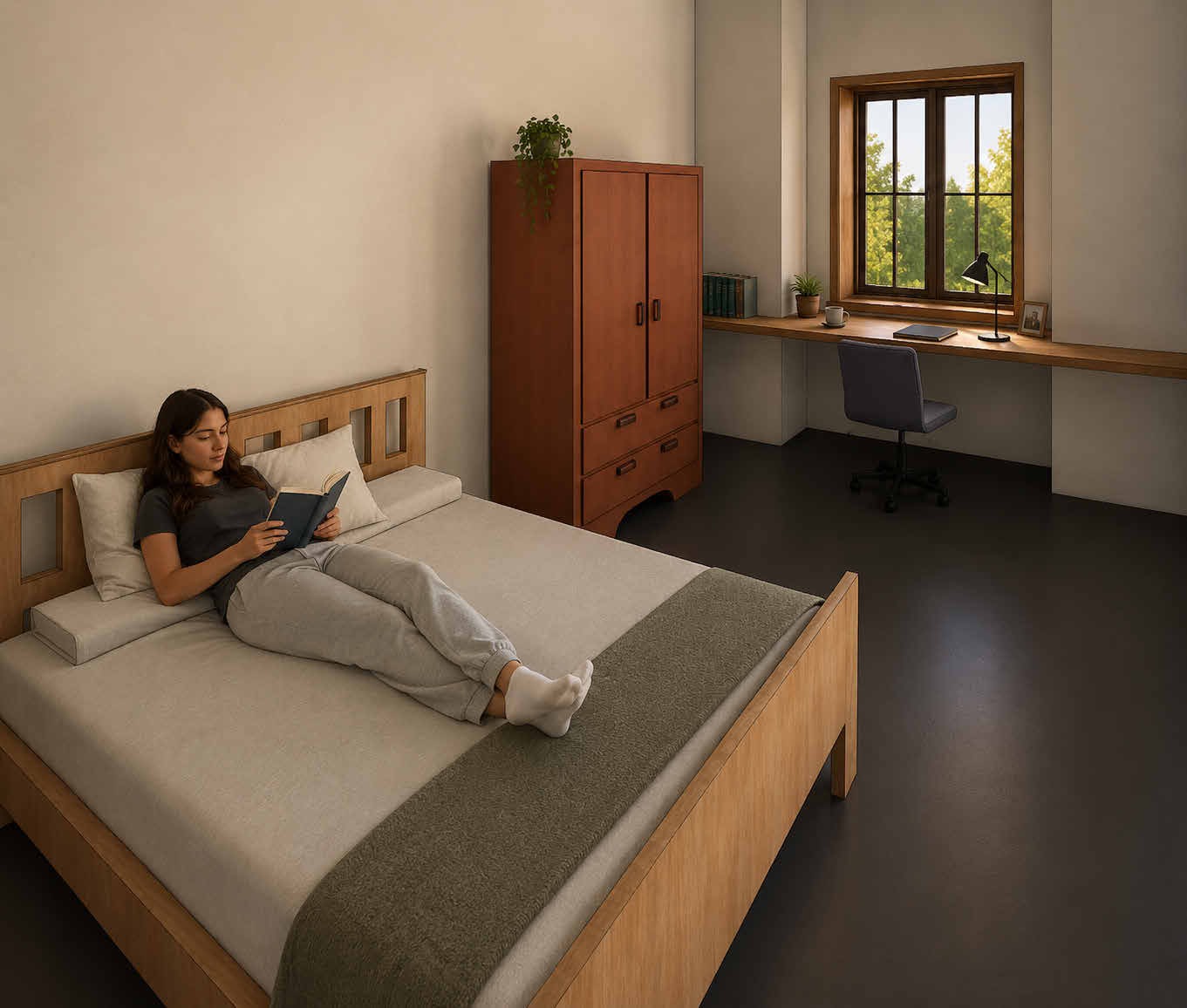 Bedroom — concept rendering